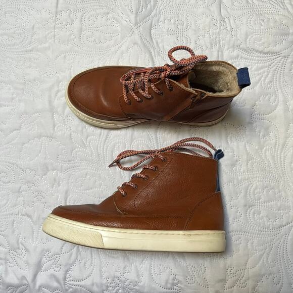 Mini Boden Sherpa Lined Ankle Boots Size 3 - Picture 3 of 11